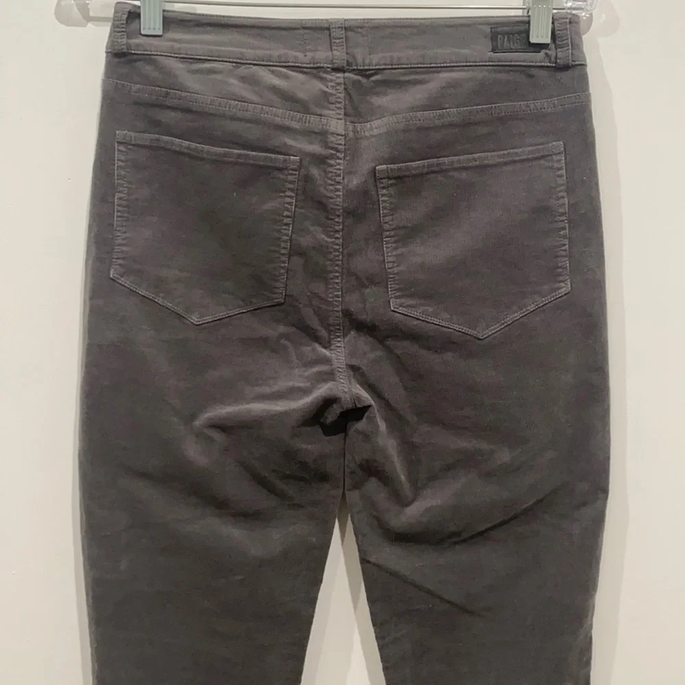 Final Sale 👀 No More Low Offers PAIGE HOXTON HIGH-RISE SLIM CORDUROY PANTS
